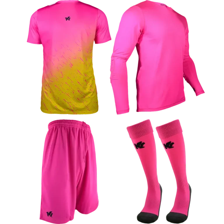 Keepersport Голмански комплет-Пинк